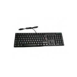 CLAVIER USB AZERTY FILAIRE STANDARD-NOIR