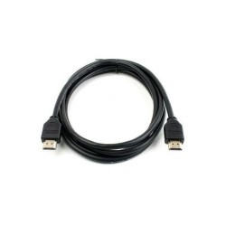 Cable HDMI Rond 4K Haute Vitesse 3m - Noir