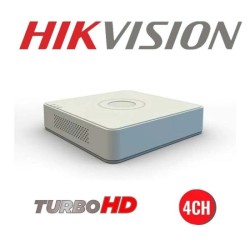 [DS-7104HGHI-K1] DVR
Hikvision TURBO HD 1080P 4
Ports