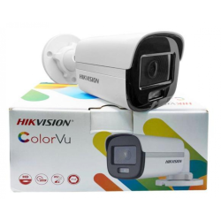[DS-2CE10DF0T-PF] Hikvision Caméra Extérieure ColorVu 1080P (20m) 3.6mm