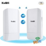 Paire 2.4ghz 300mbps 1km outdoor wifi access point ptmp ptp wireless bridge