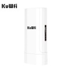 Nano KuWfi 2.4ghz 300mbps 1km outdoor wifi access point ptmp ptp wireless bridge