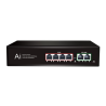 Kuwfi PoE Switch 4*10/100Mbps + 2*100Mbps Uplink
