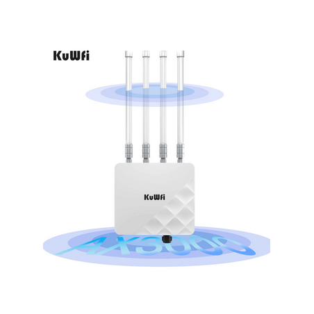 Kuwfi High Performance 11ax 3000Mbps Outdoor AP