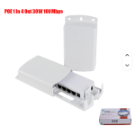POE 1IN 4OUT 30W 100Mbs